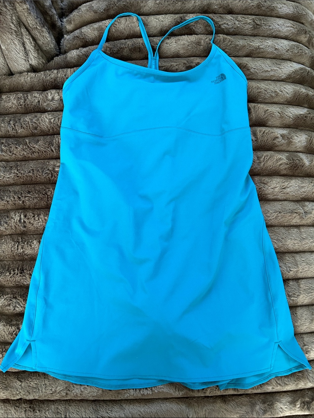 The North Face Bright Turquoise Racerback Athletic Dress